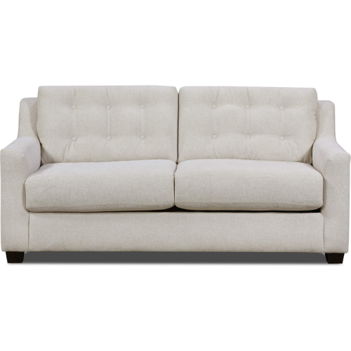 Elliott 73" Full Memory Foam Sleep Sofa in Linen Chenille Fabric